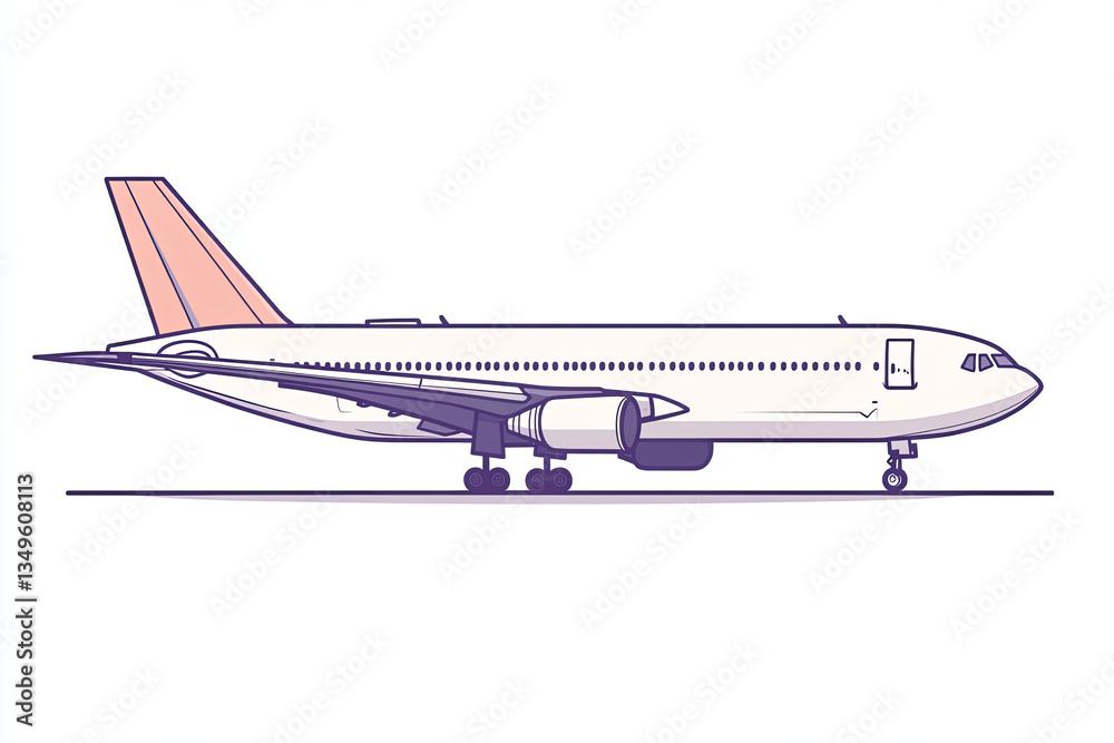 Fototapeta premium Airbus A330 aircraft