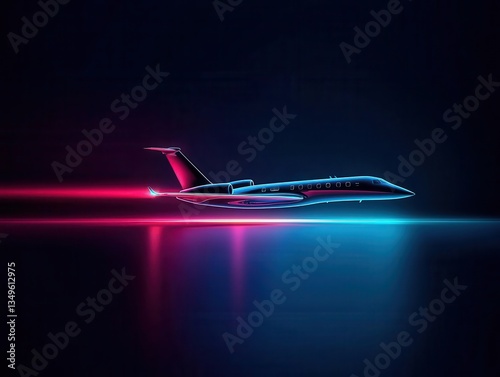 Hypersonic private jet with a variable geometry wing design, enabling subsonic and supersonic flight with ease