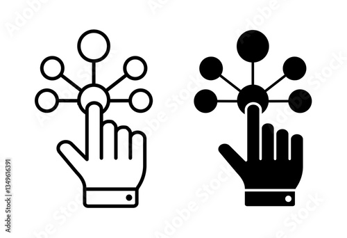 Interactivity icons collection