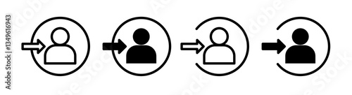 Login icons collection