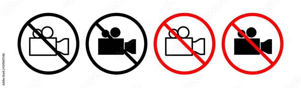 No recording icons collection No recording icons collection