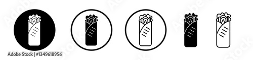 Shawarma icons collection