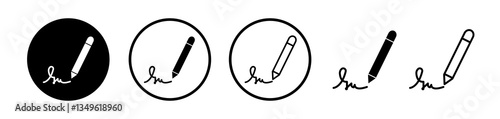 Signature icons collection