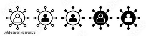 Stakeholders icons collection
