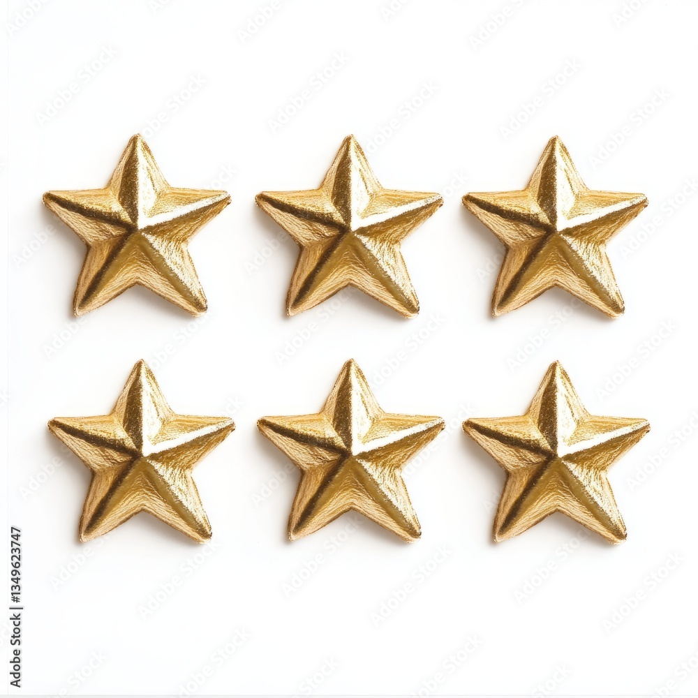Generic Neatly Arranged Overview Crisp Golden Stars Generic Neatly Arranged Overview Crisp Golden Stars