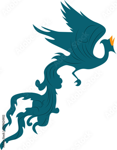 Simorgh Mythical Creatures of