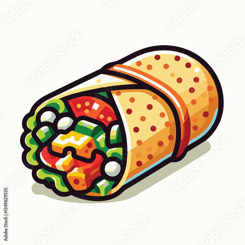 food, meal, restaurant, meat, burrito, menu, fast, delicious, lunch, dinner, snack, mexican, background, dish, beef, chicken, salad, isolated, grilled, bread, wrap, vegetable, set, collection, plate, 
