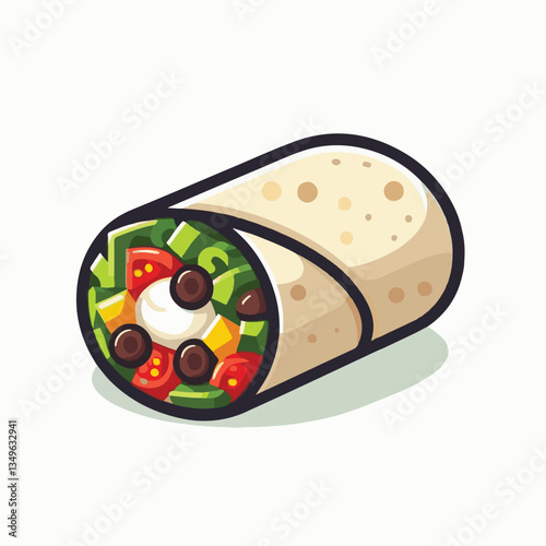 food, meal, restaurant, meat, burrito, menu, fast, delicious, lunch, dinner, snack, mexican, background, dish, beef, chicken, salad, isolated, grilled, bread, wrap, vegetable, set, collection, plate, 