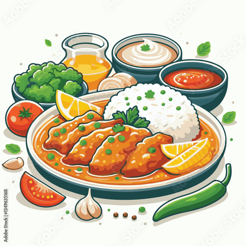 food, dinner, delicious, indian, chicken, traditional, cuisine, dish, meal, butter chicken, spicy, curry, restaurant, lunch, meat, rice, asian, tikka, masala, bowl, recipe, background, plate, tasty, c