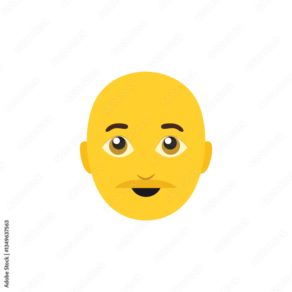 male men man vector symbol sign head illustration smiling smile character bald male men man vector symbol sign head illustration smiling smile character bald