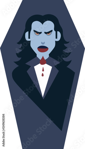 Halloween, Vampire Portrait Dark