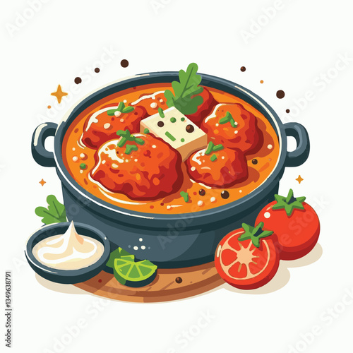 food, dinner, delicious, indian, chicken, traditional, cuisine, dish, meal, butter chicken, spicy, curry, restaurant, lunch, meat, rice, asian, tikka, masala, bowl, recipe, background, plate, tasty, c