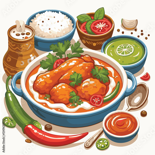 food, dinner, delicious, indian, chicken, traditional, cuisine, dish, meal, butter chicken, spicy, curry, restaurant, lunch, meat, rice, asian, tikka, masala, bowl, recipe, background, plate, tasty, c