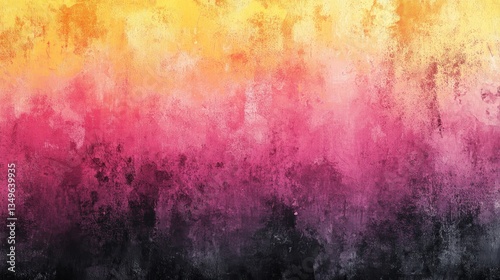 Abstract gradient background with black and white, pastel pink, yellow, and orange, featuring a grainy texture, ideal for modern and elegant designs.