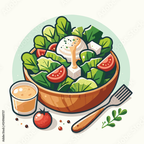 healthy, lunch, food, cheese, meal, lettuce, fresh, salad, green, gourmet, bread, parmesan, delicious, sauce, vegetable, dinner, caesar, bowl, chicken, appetizer, cuisine, dish, crouton, grilled, plat