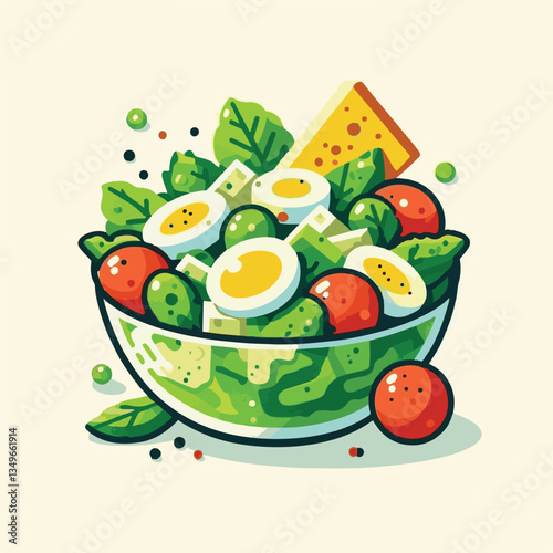 healthy, lunch, food, cheese, meal, lettuce, fresh, salad, green, gourmet, bread, parmesan, delicious, sauce, vegetable, dinner, caesar, bowl, chicken, appetizer, cuisine, dish, crouton, grilled, plat