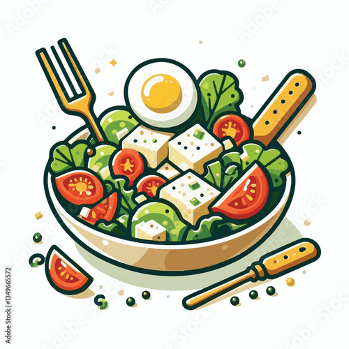 healthy, lunch, food, cheese, meal, lettuce, fresh, salad, green, gourmet, bread, parmesan, delicious, sauce, vegetable, dinner, caesar, bowl, chicken, appetizer, cuisine, dish, crouton, grilled, plat