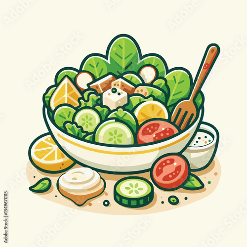 healthy, lunch, food, cheese, meal, lettuce, fresh, salad, green, gourmet, bread, parmesan, delicious, sauce, vegetable, dinner, caesar, bowl, chicken, appetizer, cuisine, dish, crouton, grilled, plat