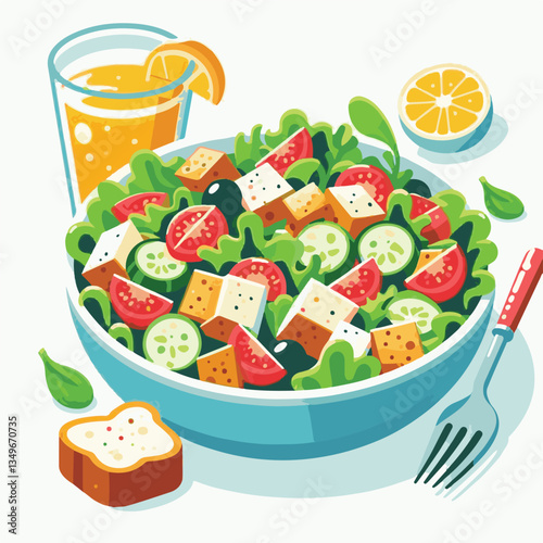 healthy, lunch, food, cheese, meal, lettuce, fresh, salad, green, gourmet, bread, parmesan, delicious, sauce, vegetable, dinner, caesar, bowl, chicken, appetizer, cuisine, dish, crouton, grilled, plat