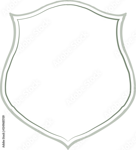 Heraldic Shield Outline