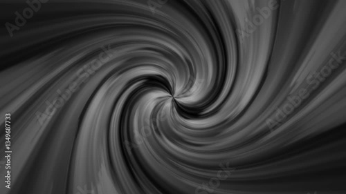 Dynamic gray scale vortex background loop creating an immersive visual experience