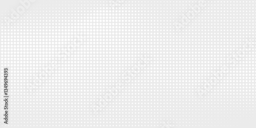 Dot white gray wave light technology texture background. Abstract  dot modern