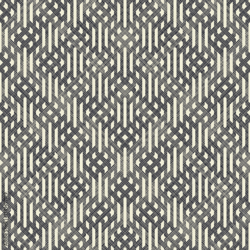 Abstract seamless striped geometric pattern in retro colors. Vector shabby striped pattern can be used for ceramic tile, wallpaper, linoleum, textile, web page background