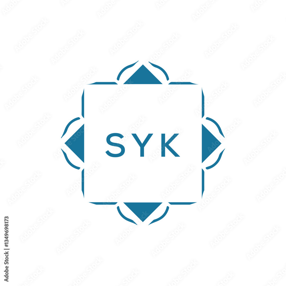 SYK LOGO DESIGN VECTOR TEMPLATE SYK LOGO DESIGN VECTOR TEMPLATE