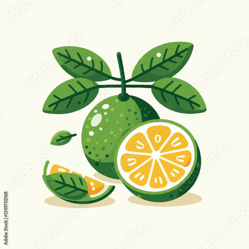citrus, green, fresh, fruit, organic, food, tropical, background, closeup, juicy, nature, juice, ripe, healthy, vitamin, isolated, leaf, yellow, color, orange, natural, sweet, white, diet, object, veg