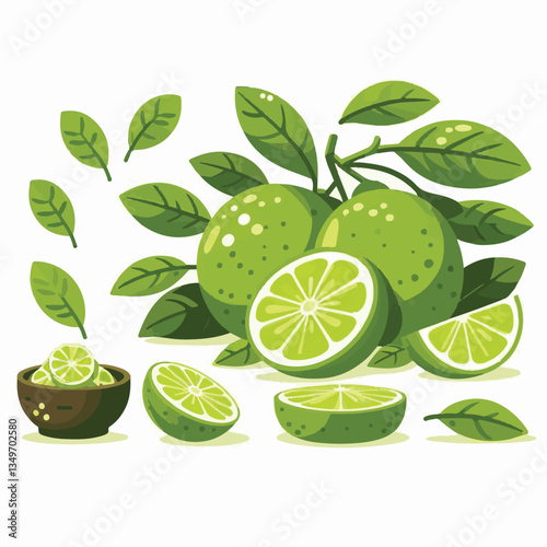 citrus, green, fresh, fruit, organic, food, tropical, background, closeup, juicy, nature, juice, ripe, healthy, vitamin, isolated, leaf, yellow, color, orange, natural, sweet, white, diet, object, veg