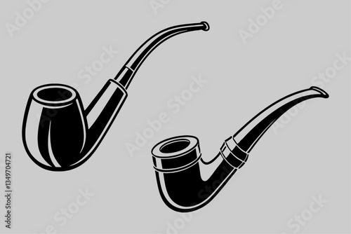 vector illustration of pipes