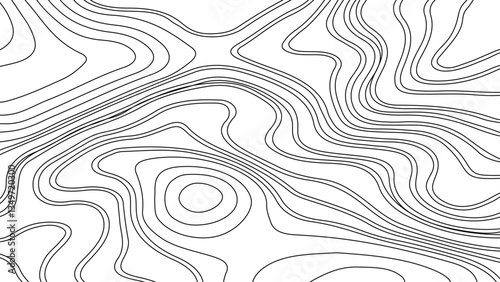 Topographic contour map. similarcartography illustration. Fish Fillet Texture, Salmon fillet texture, fish pattern. paper texture
   