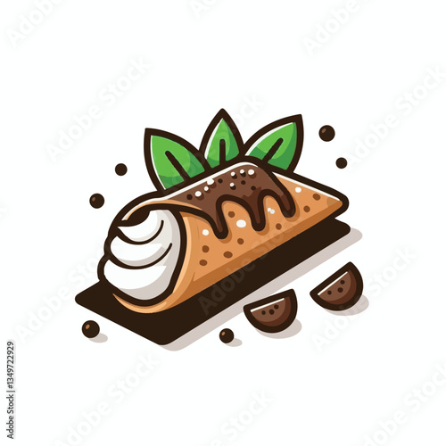 dessert, pastry, sweet, cannoli, food, delicious, chocolate, cream, italian, bakery, gourmet, cannolo, traditional, background, sicily, italy, creamy, white, breakfast, filling, ricotta, crust, cheese