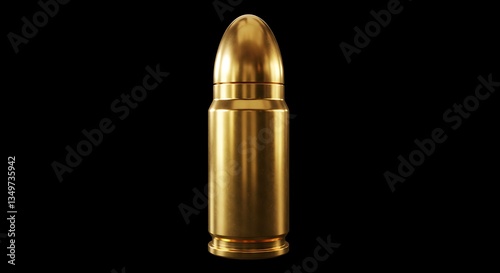 Wallpaper Mural 9mm Bullet: Close-Up Macro Photo Torontodigital.ca