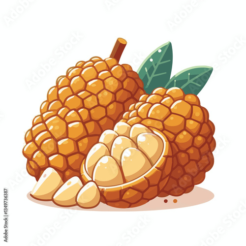 cempedak, fresh, tropical, asian, food, fruit, ingredient, nature, yellow, healthy, exotic, natural, sweet, background, raw, organic, green, malaysia, asia, tasty, ripe, closeup, delicious, tropical f