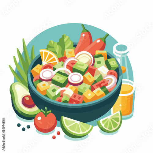 ceviche, food, seafood, gourmet, lime, fresh, meal, fish, appetizer, delicious, cuisine, citrus, peru, peruvian, restaurant, raw, cebiche, marinated, cilantro, onion, seviche, lunch, background, salad