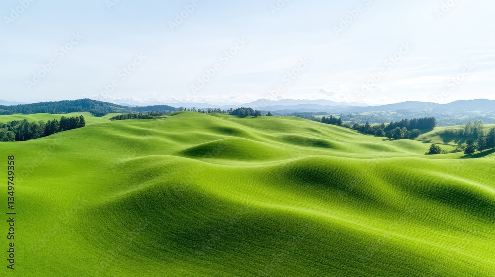 Obraz premium Rolling Green Hills