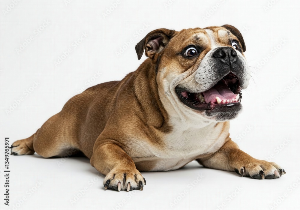 Obraz premium english bulldog portrait