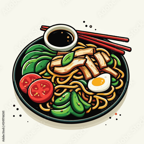 cuisine, delicious, asian, dish, food, traditional, meal, plate, malaysia, chinese, lunch, singapore, penang, dinner, tasty, char, noodles, asia, stir, shrimp, teow, sauce, gourmet, egg, hawker, kway,