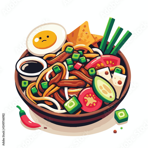 cuisine, delicious, asian, dish, food, traditional, meal, plate, malaysia, chinese, lunch, singapore, penang, dinner, tasty, char, noodles, asia, stir, shrimp, teow, sauce, gourmet, egg, hawker, kway,