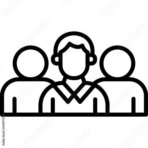 Mentorship Icon Vector Element