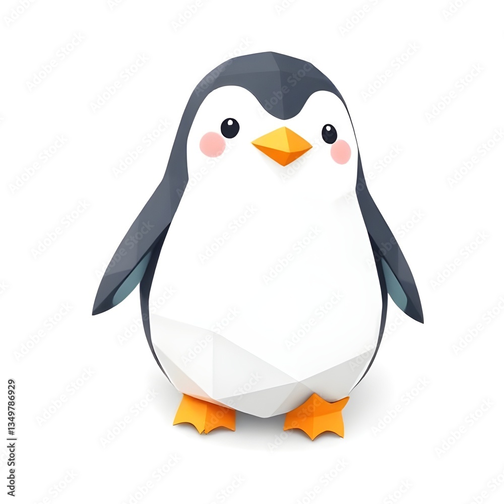 Obraz premium 3D Cute Penguin