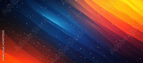 Abstract gradient background with dark blue and orange, blue to orange, featuring a flat design, ideal for modern and elegant designs.