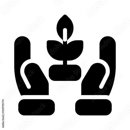 mutual funds glyph icon