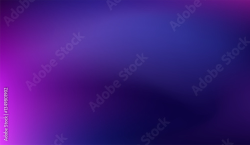 Mystic Gradient: A seamless blend of deep blues and vibrant purples creates an ethereal and captivating abstract background, evoking depth and tranquility for use in digital design