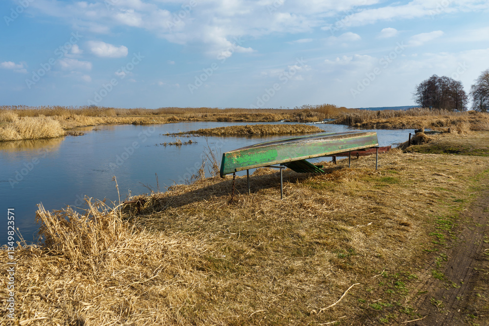 Wiosna w Narwiańskim Parku Narodowym, Podlasie, Polska