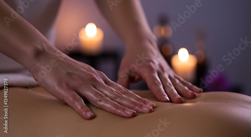 Wallpaper Mural hands of a young woman receiving a spa treatment Torontodigital.ca