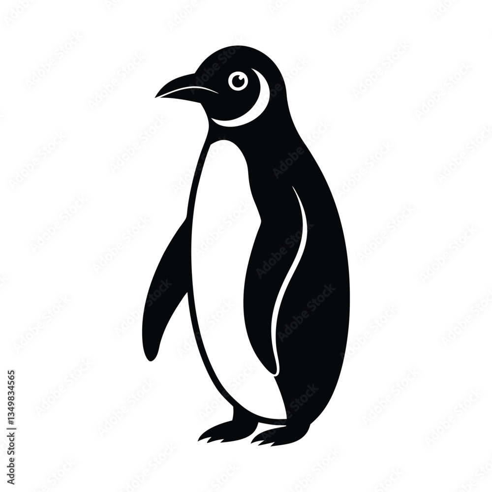 Naklejka premium penguin vector illustration