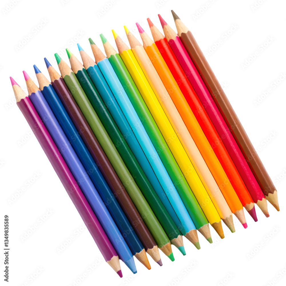 Color pencil isolated on transparent background
Color pencil isolated on transparent background