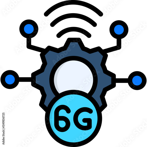 6G Technology Icon
